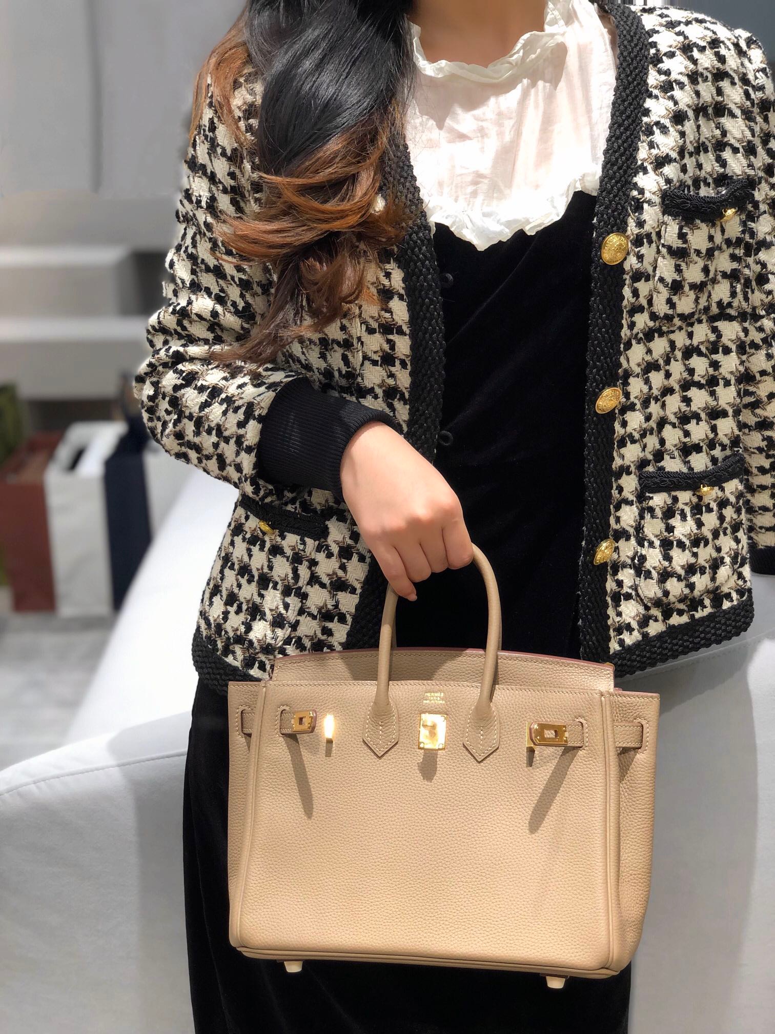 

7A+ Fashion Genuine Leather High Quality LuxurysGold bag 30cm elephant gray silver buckle Shoulder Handbag Boston Beach Tote Handbags Mini H, Red;black