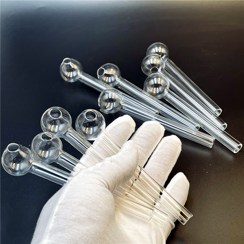 

Wholesale hookah gourd smoke pipe polychromatic Pyrex oil burner tube straight glass SW42