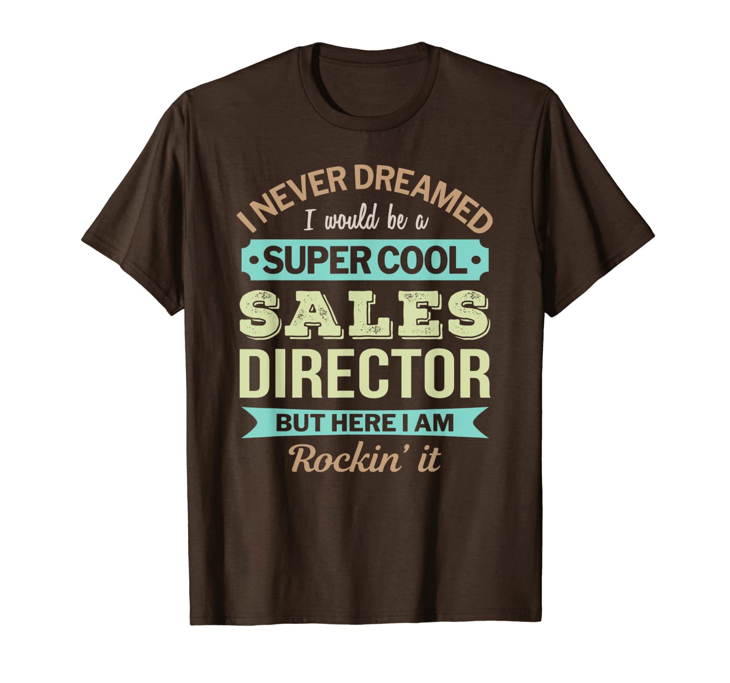 

sales director gift funny appreciation t-shirt, White;black