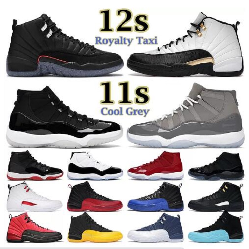 

11 11s Low 1 1s UNC Basketball Shoes cool grey animal instinct University Blue light smoke grey Cactus bred mens women designer Sneakers, # 19