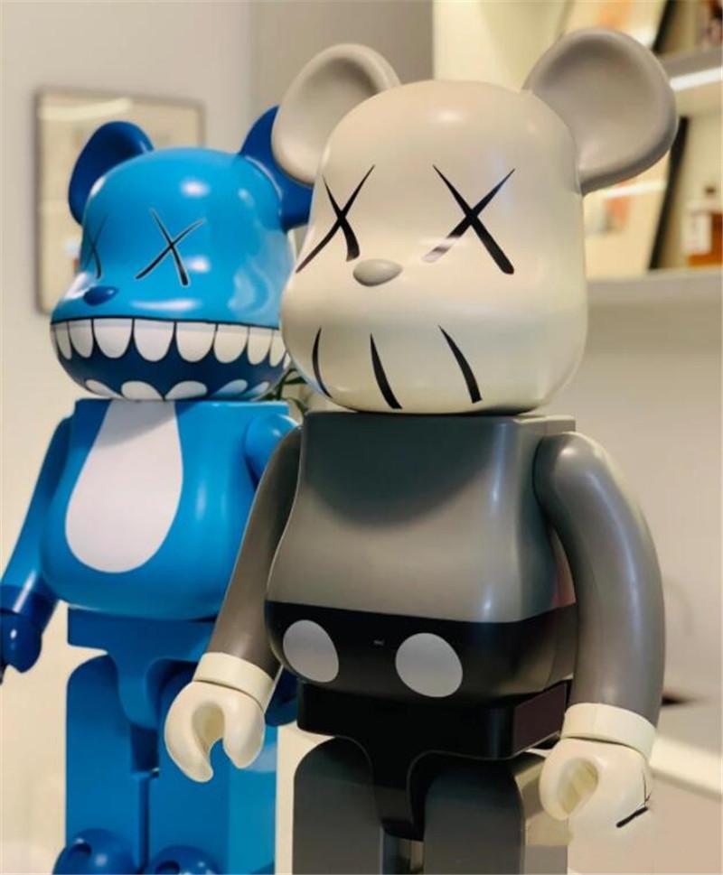 

Popular sale 400% 28CM Bearbrick Chomper The PVC Bluetooth Fashion bear Vinyl figures Toy For Collectors Be@rbrick Art Work model decoration toys