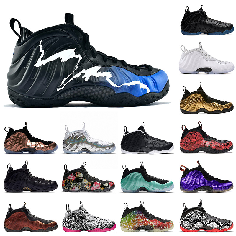 

Mens Jumpamn Retro Foamposite One Basketball Shoes Air Penny Hardaway Jordan Trainers Black Aurora BEIJING Cracked Lava Chrome Designer NIK Sports Sneakers, 40-47 (1)