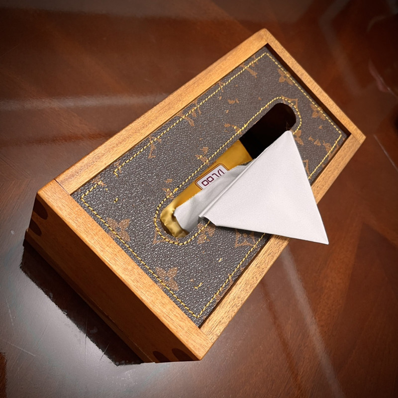 

retro Tissue Boxes fashion design paper box luxury high quality Napkins