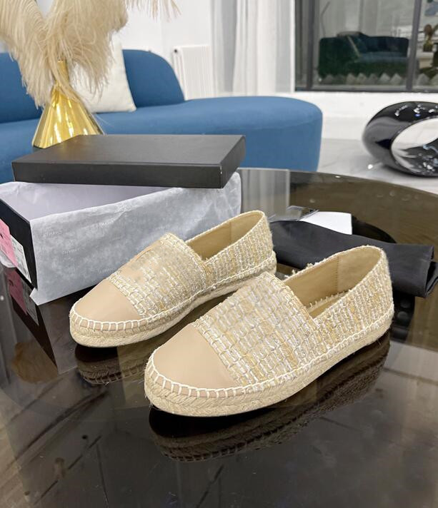 

Fashion Women's Dress shoes Ladies classic breathable loafers shoe Top Quality Woman casual comfortable designer female fisherman shoes C112230, A box