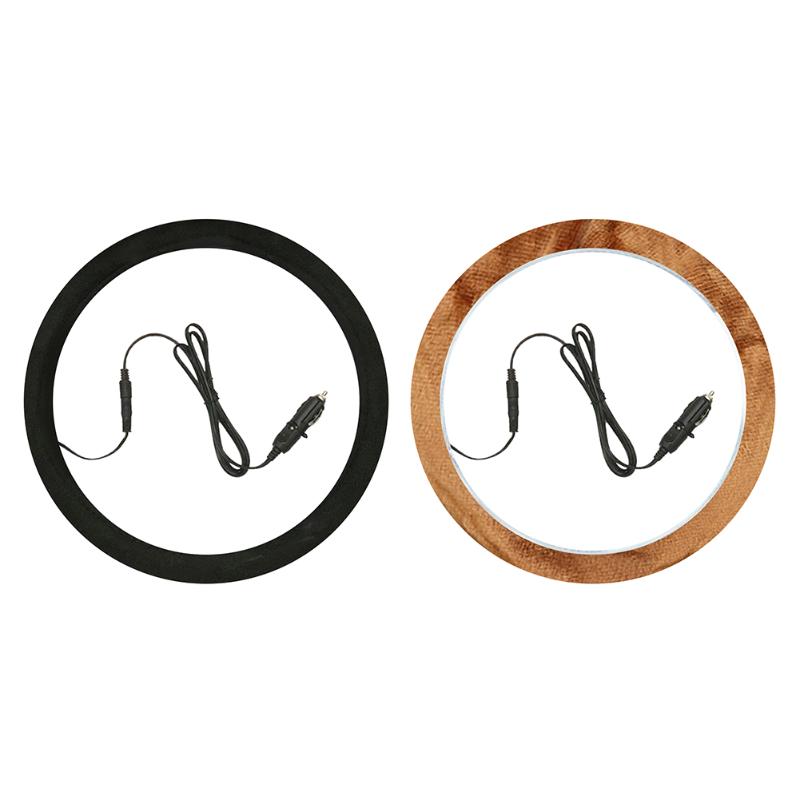 

Steering Wheel Covers Universal Car Heated Cover Electric Heating 10W Winter Hand Warmer Auto Warm Anti-Skid Protector Accessory