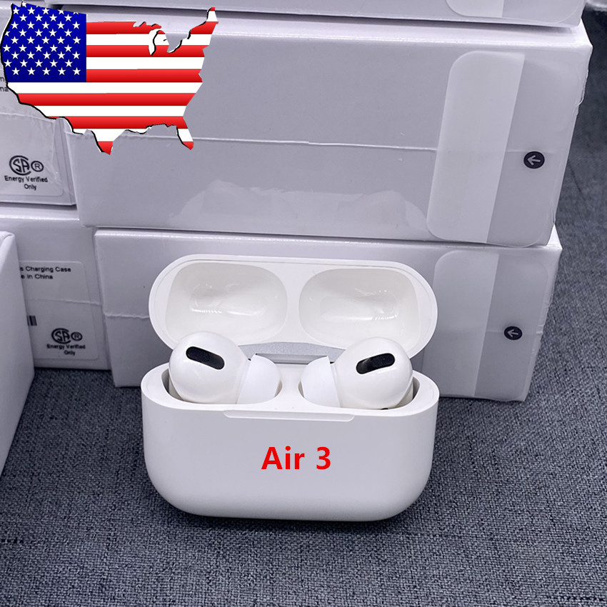 

Valid serial number Air Gen 3 AP3 pro earphones cases H1 Chip Metal Hinge Wireless Charging Bluetooth Headphones pk Pods 2 AP AP2 W1 Earbuds