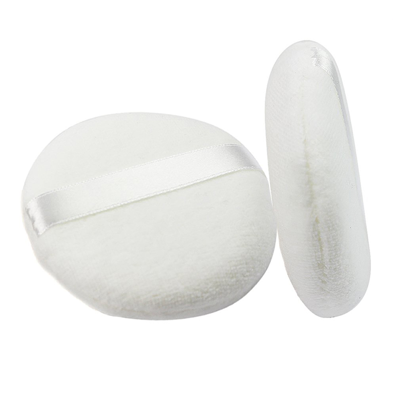 Powder puff Beauty Items PowderFoundation Body Puff With Ribbon Ultra Soft Washable-image-754739700
