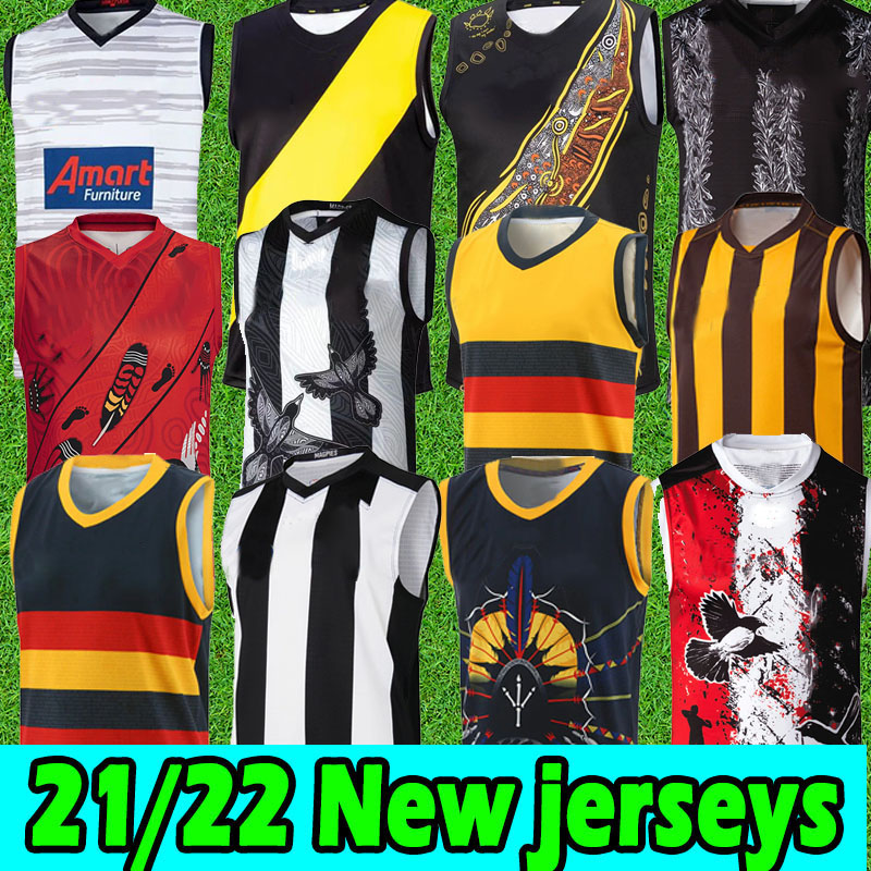 

2021 Collingwood Rugby Jerseys Western Bulldogs RICHMOND BRISBANE LIONS PORT ADELAIDE HAWTHORN Essendon Melbourne jersey Crows GWS Giants men shirts top, Xique