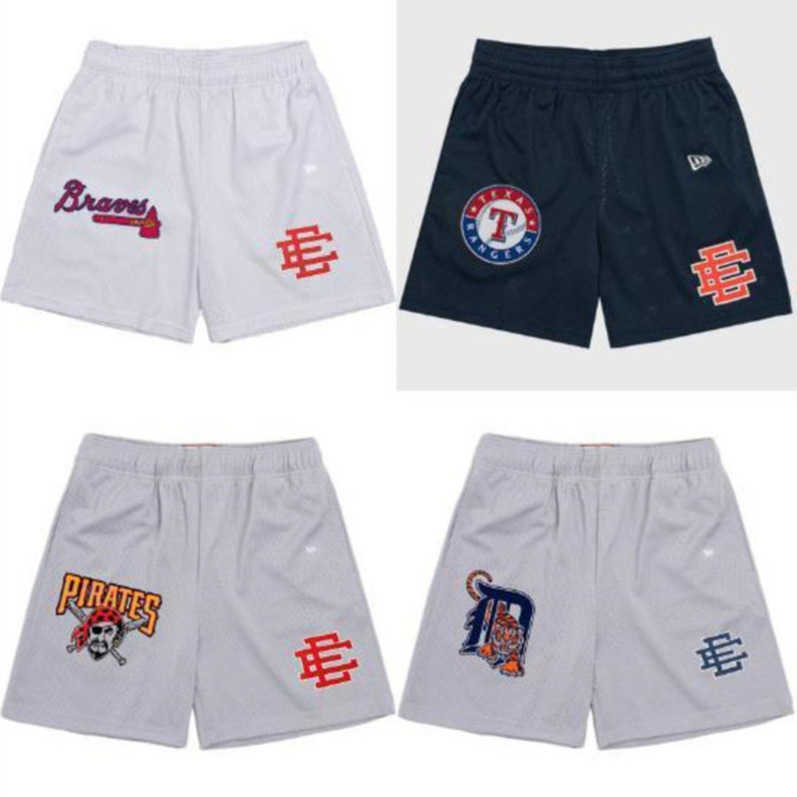 

Eric Emanuel Brand Ee Basic Short Men's Fitness Shorts Women Beach Pants Sports Mesh Breathable Casual Star Fashion Basketball Footballsweatpants Rq26, Lake blue a