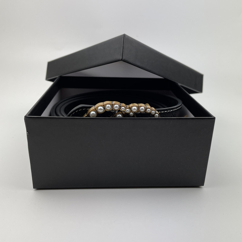 

2021 High quality women's belts men's belt diamond-studded pearl bronze metal buckle sports casual fashion width 3.8cm, With box 3.8cm