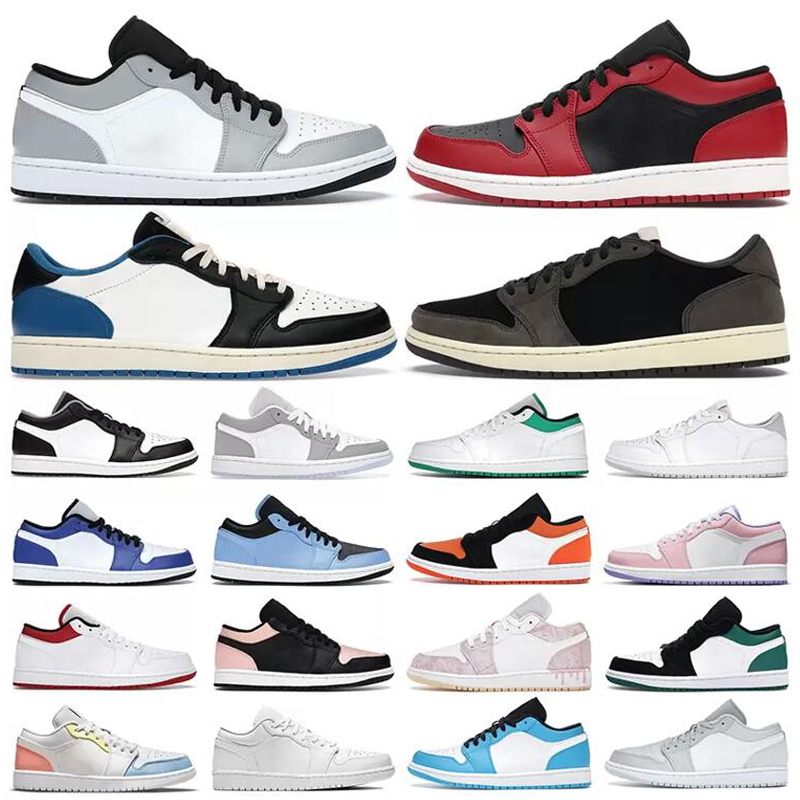 

Jumpman 1 low Reverse Mocha 1s mens Outdoor shoes travis ts x fragment Panda University Blue unc Chicago Silver Bred Cactus Jack men women trainers sports sneakers, As photo 5