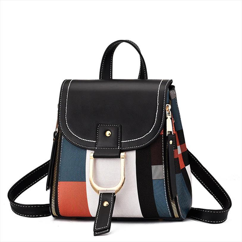 

women handbag school bags for teenager girls female casual tote backpack leather shoulder bag crossbody girl purses