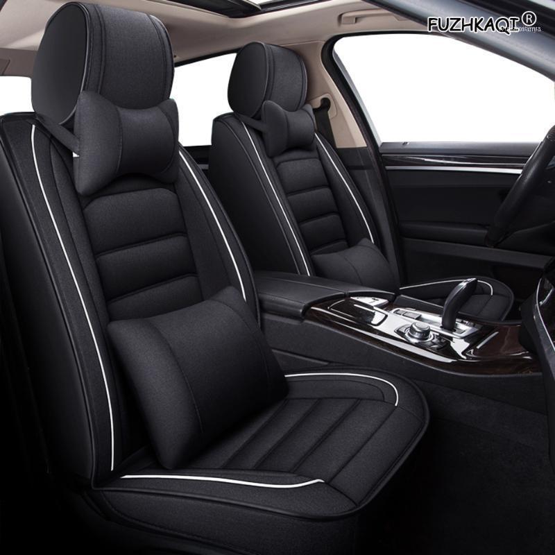 

Car Seat Covers FUZHKAQI Flax For 106 201 205 206 207 2008 3008 301 306 307 308 405 406 407 4008 5008 Cover Cars1