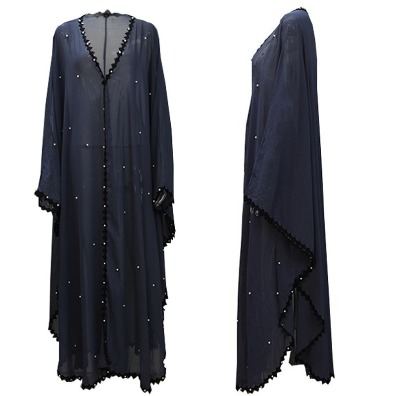 

Eid Mesh Kaftan Abaya Dubai Turkey Islam Muslim Hijab Dress Abayas For Women Caftan Jilbab Robe Femme Ramadan European Clothing