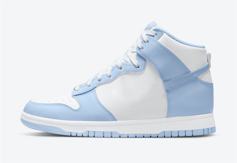 

Hottest Authentic Dunk High WMNS White Aluminum Blue Shoes Men Women Outdoor Sports Sneakers DD1869-107 With Original Box, Customize