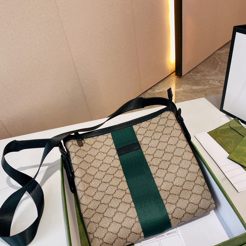 Designers Sacs Hommes Sac à main à bandoulière de haute qualité spécialement conçu pour les hommes Deux tailles à choisir