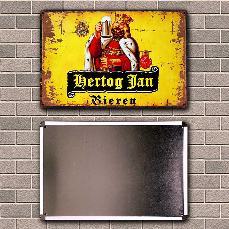 

Belgian Beer Hertog Jan La CHouffe Orval Havana Club Leffe Tin Metal Sign Home Decor Painting 20*30 CM Size Dy181