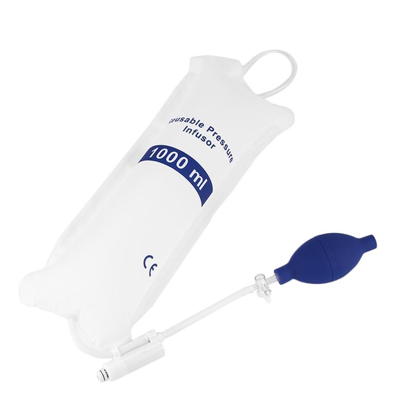 

Planters & Pots 1000Ml Reusable Pressure Infusion Bag With Display Pump