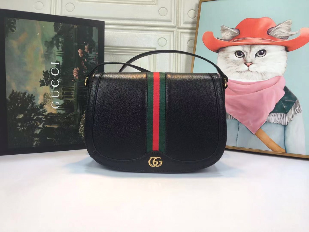 

GUCCI High Quality 2021 luxurys bags Fashion designers womens CrossBody GG Shell Printed Handbag ladies Shoulder Bag purse Cross Body Clutch Handbags, Black