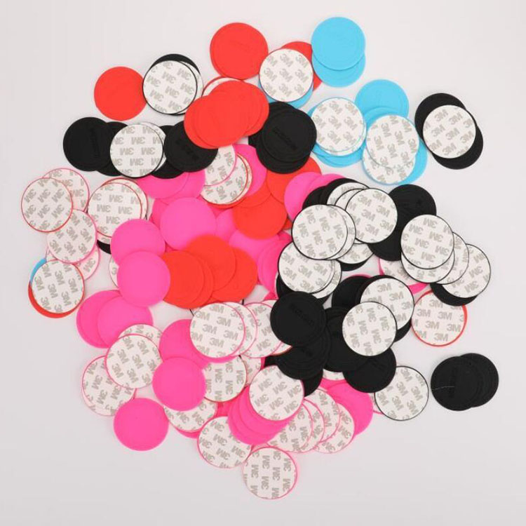 

50mm 53mm 58mm rubber bottom for 15oz 20oz 30oz sublimation skinny tumbler coaster sticker rubber adhesive bottom Non-slip heat resistant pad