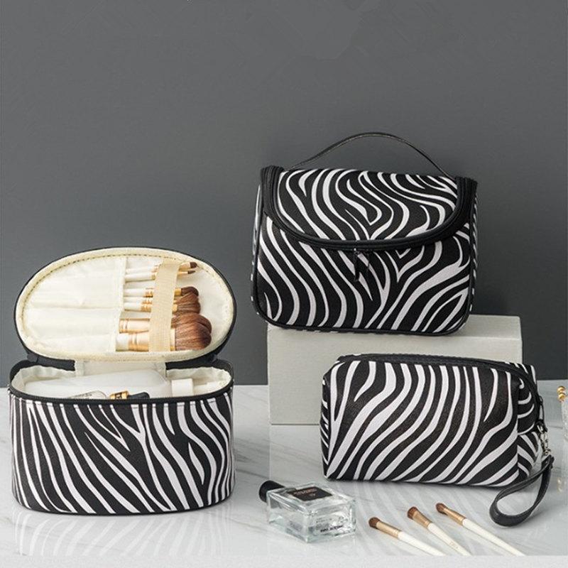 

Cosmetic Bag Organizer Waterproof Wash Box Portable Makeup Bags Large Capacity Travel Toiletry Storage Beauty & Cases, 002