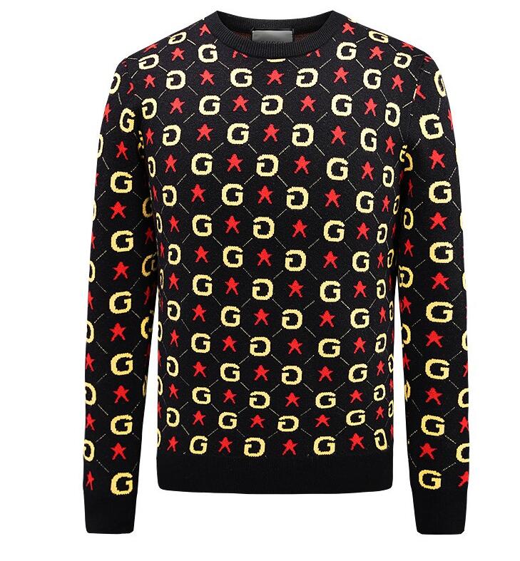 

Fall/winter long-sleeved color-blocking sweater men's knit sweaters Korean fashion European and American style round neck cardigan #4806, 10