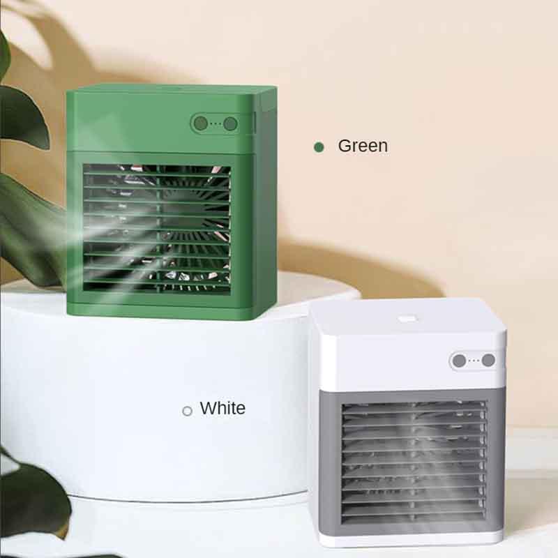 

Portable Air Conditioner Silent Bladeless Fan Adjustable Outlet With Three-speed Wide-angle And Fast Cooling Function Electric Fans