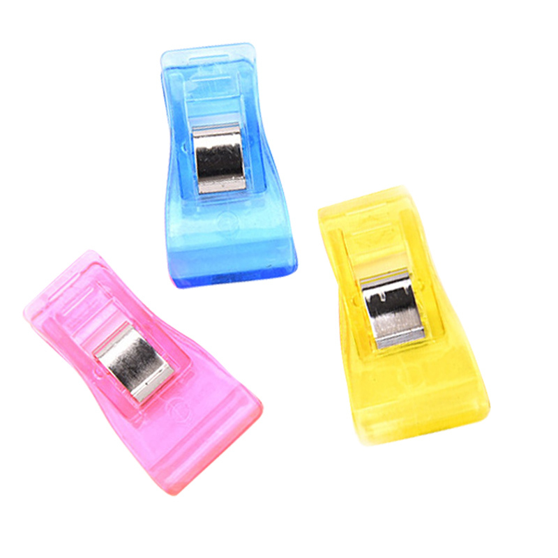 Edge Clip Quilt Tools Sewing Accessory Clips Sewing Machine Tools Patchwork Plastic Clips 10 Pcs 3.5*1.8cm-image-690916339