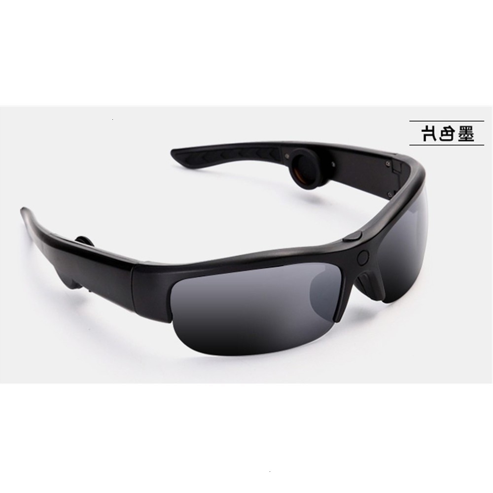 

Highend accessories Bone conduction square women and men sunglass, Black
