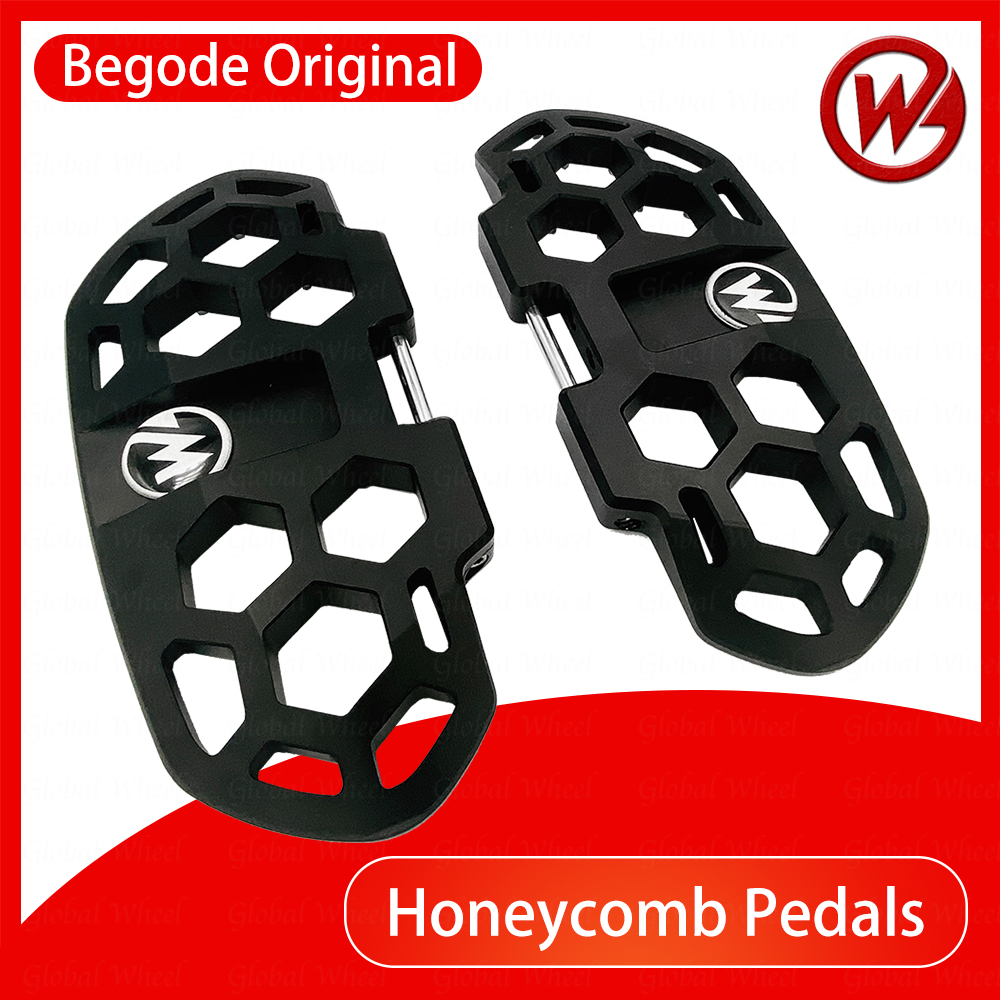 

Begode Unicycle Honeycomb Pedals Gotway Scooter Original CNC Die-casting Pedal Larger Parts Accessories