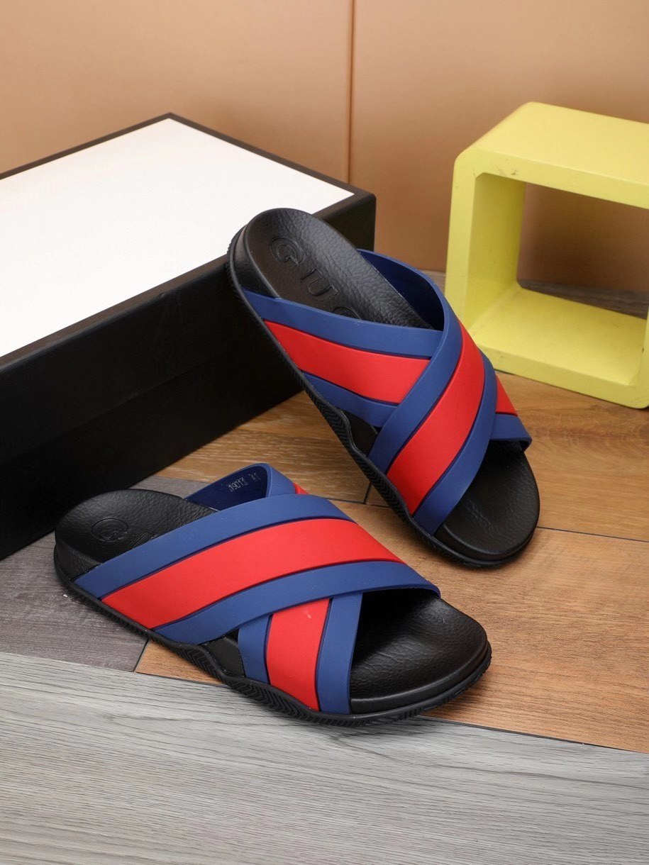 

5A+ high Men designer sandals Fashion all-match slippers Women Slides classic half drag with original box 10days Express air shipment, Black