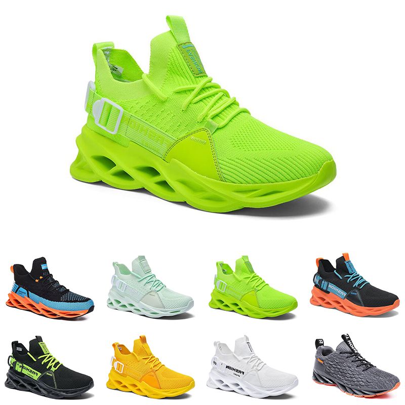 

men running shoes fashion trainer triple black white red navy university blue mens outdoor sports sneakers fifty four