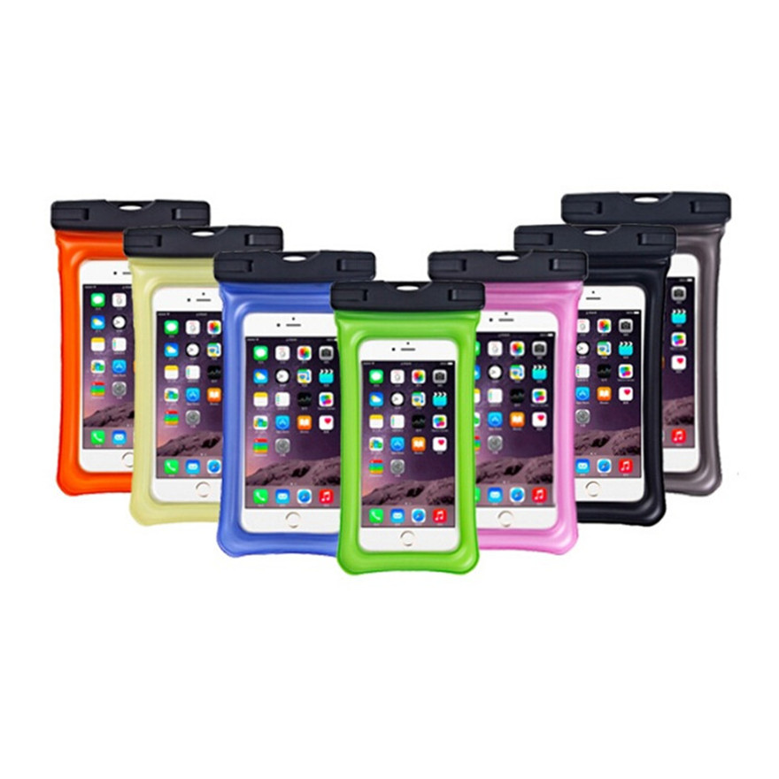 

Transparent Cell Phone Bag Waterproof Pouch for Smart Phones Pretty Designs Creative Colorful Soft TPU Case