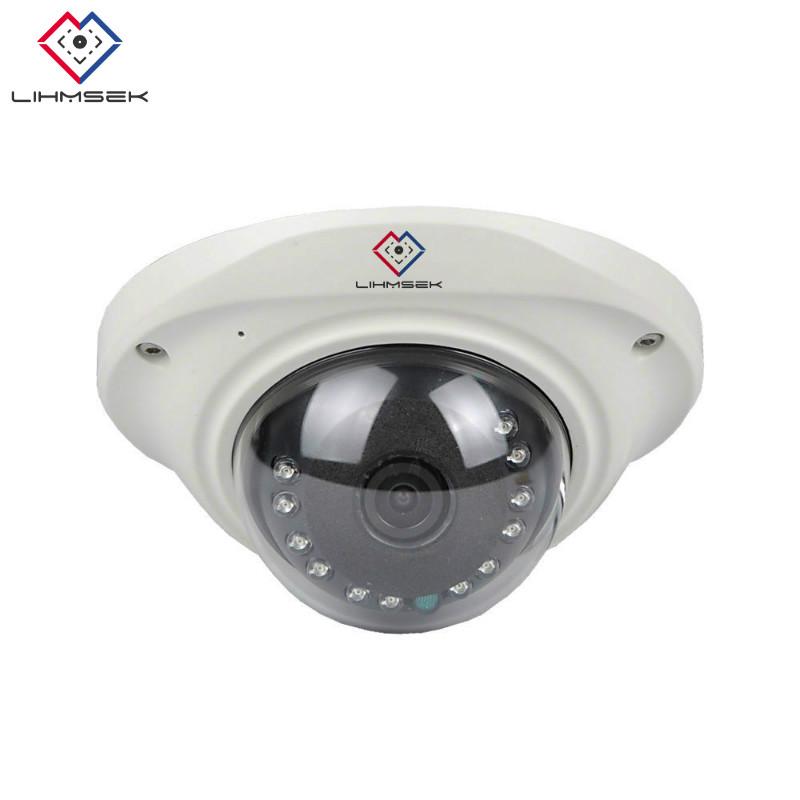 

Lihmsek + Super Low Light 0.00001Lux 700TVL Lux 1.2mm 360 Degree Fisheye & Panoramic IR Vandalproof Dome Camera IP Cameras