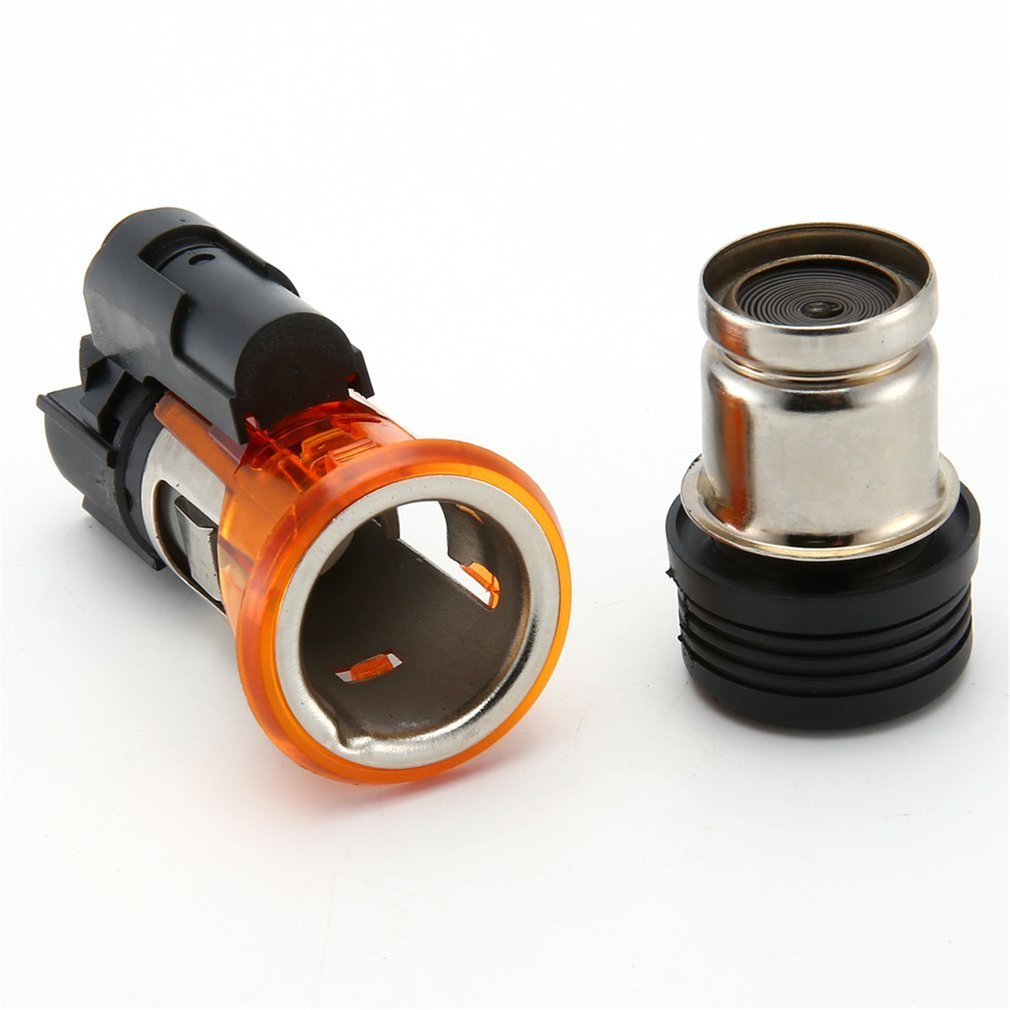822754 Universal 12V Car Cigarette lighter housing Cigarette socket Sw 206 308 406 607 1007 Durable light-image-692363103