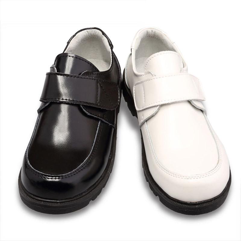 

Sneakers Autumn Kids Shoes Leather Children Slip On Casual Boys Loafers Outdoor Flat Platform School Boy Zapatos, Black