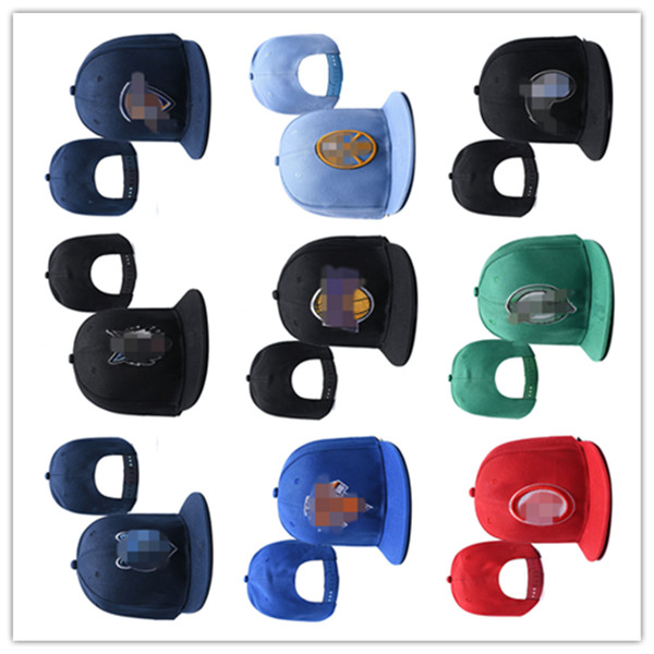 

2021 wholesale fashion Men Women Basketball Snapback Baseball Snapbacks Football Hats Mens Flat Caps Adjustable Sports mix order, Black;white