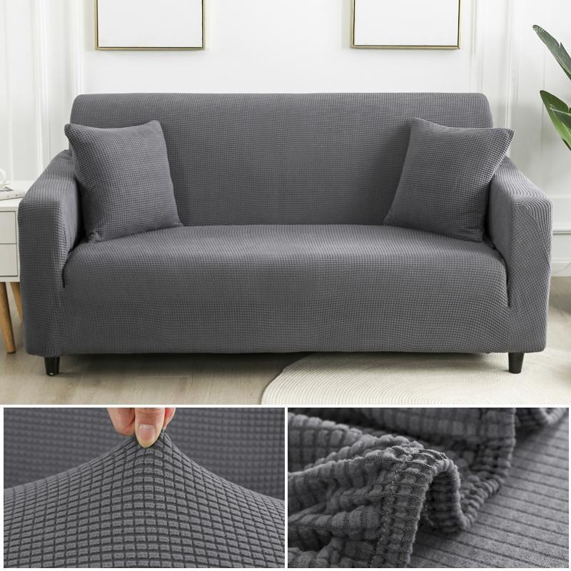 

Chair Covers Elastic Slipcovers Sofa Universal For Living Room Stretch Couch Cover Towel Corner 1/2/3/4-seater
