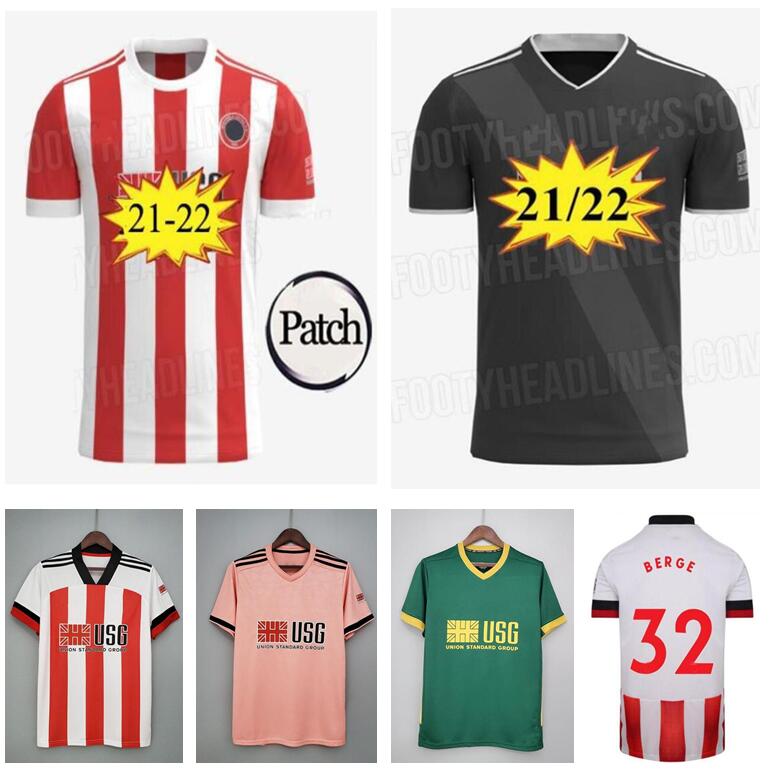 

2021 2022 Sheffield Soccer Jerseys berge BALDOCK McGOLDRICK MOUSSET McBURNIE LUNDSTRAM FLECK NORWOOD SHARP menFootball Shirt, Black;yellow