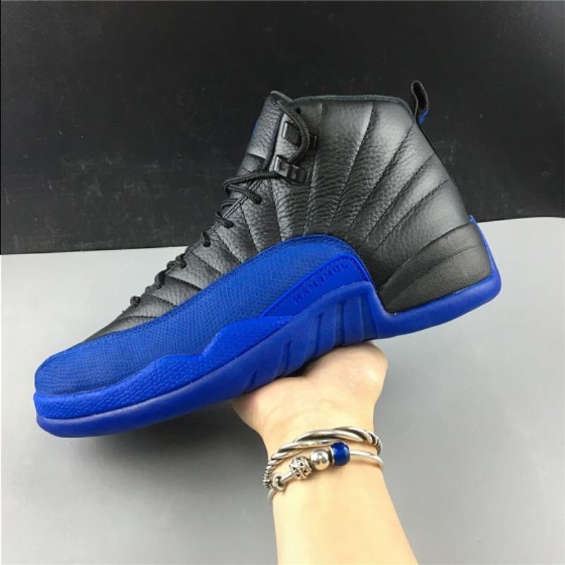

Basketball quality 12s Top shoes blue black Sports Flu master Gym Royal blue game GAMMA BLUE the men mens Game Sneakers size  Cddqx