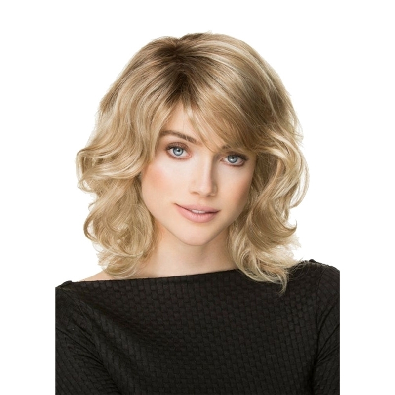

fluffy hair female short chemical fiber headgear no scalp tail long curly hair