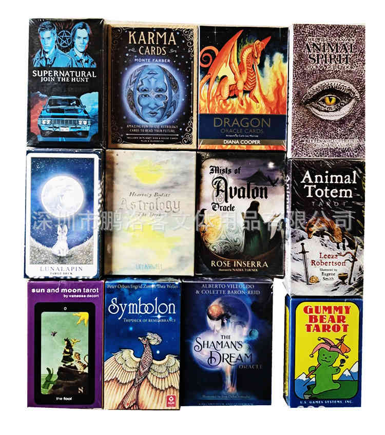 

Retro English Tarot oracles card Cards wholesale oraclecard-model_O8RP