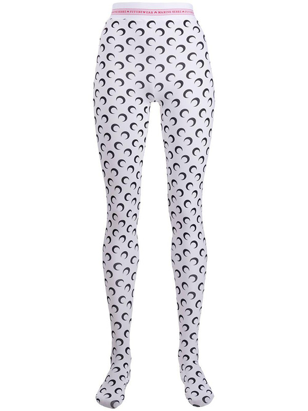 

20SS Loog Sleeve Marine Serre Bottoming T Shirt Women High Quality Overlapping Half moon Yoga Leggings Pants Tight Top Tees t-shirt, White;black
