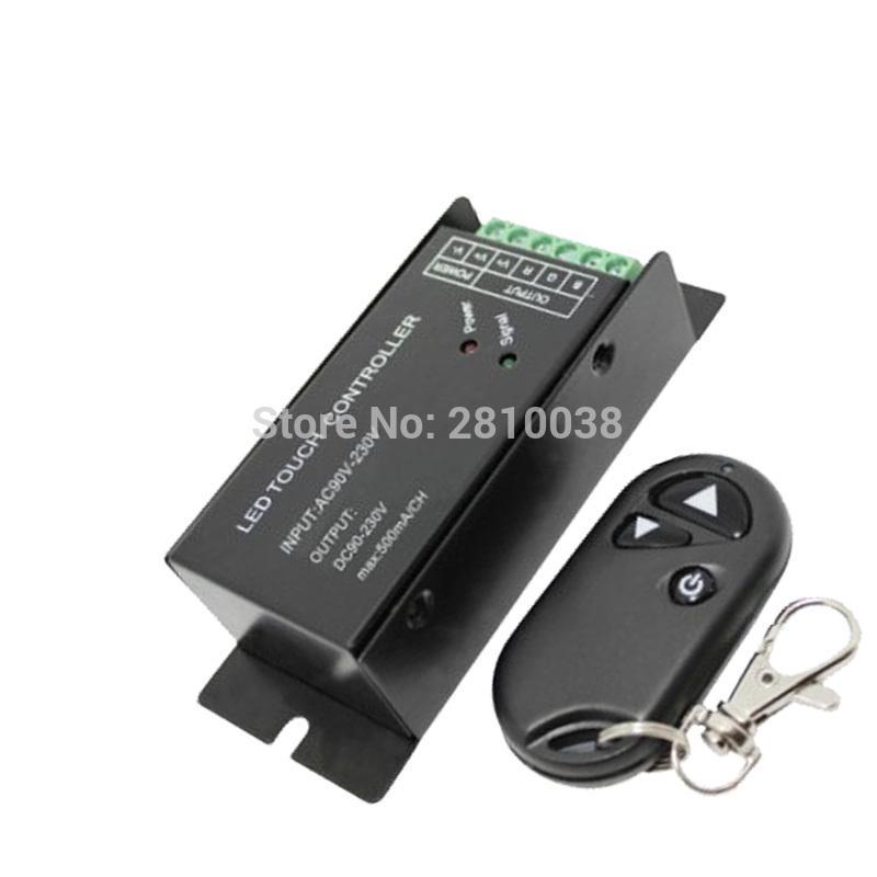 

Pcs/lot High Voltage Wireless Led Dimmer AC 90-230V Switch 1CH Lamp For Light RGB Controllers