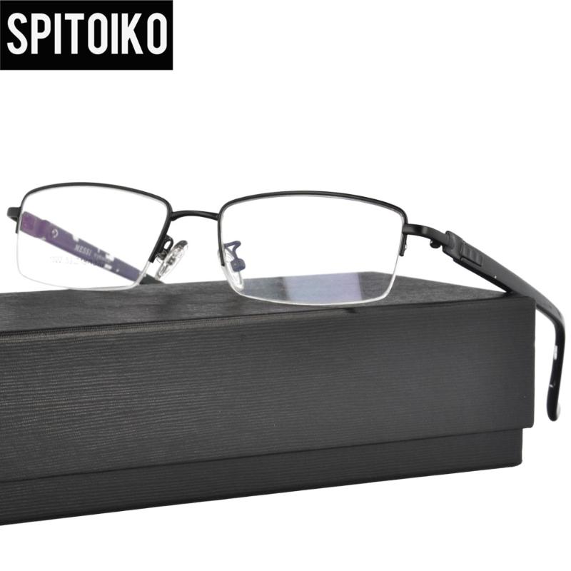 

Half Rim Men Optical Frame Fashional Eyeglasses Metal Myopia Spectacles Eyewear Glasses MX1022 Fashion Sunglasses Frames