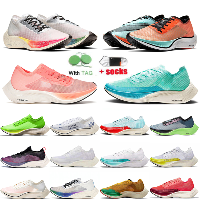 

2021 Fashion Pegasus Zoomx Next% Women Mens Running Shoes Neon Bright Mango Be True Valerian Blue Pink Volt Ekiden Sail Black Electric Green Trainers Sneakers, A27 36-45