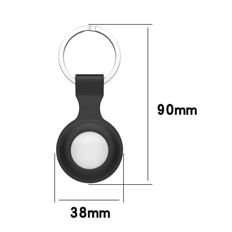 Silicone Protective case For  Airtag tracking device Tracker Locator Anti-lost Bag With Keychain For handbag Fashion Bags Pet Dog Collar Accessories