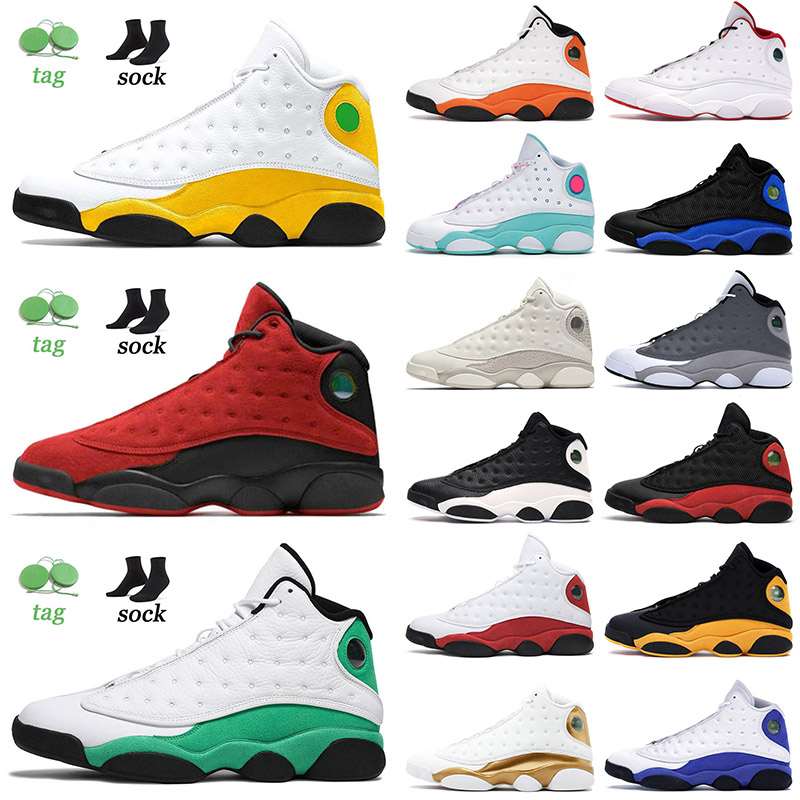 

Top Jumpman Original Basketball Shoes 13 13s Del Sol Reverse Bred Lucky Green Hyper Royal Mens Women Chicago Phantom Trainers Sneakers, D11 36-40 soar pink