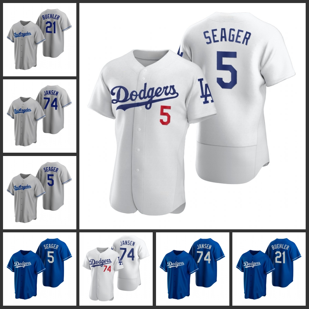 

Los Angeles Dodgers Men Corey Seager Kenley Jansen Walker Buehler Women Youth Jersey, Black