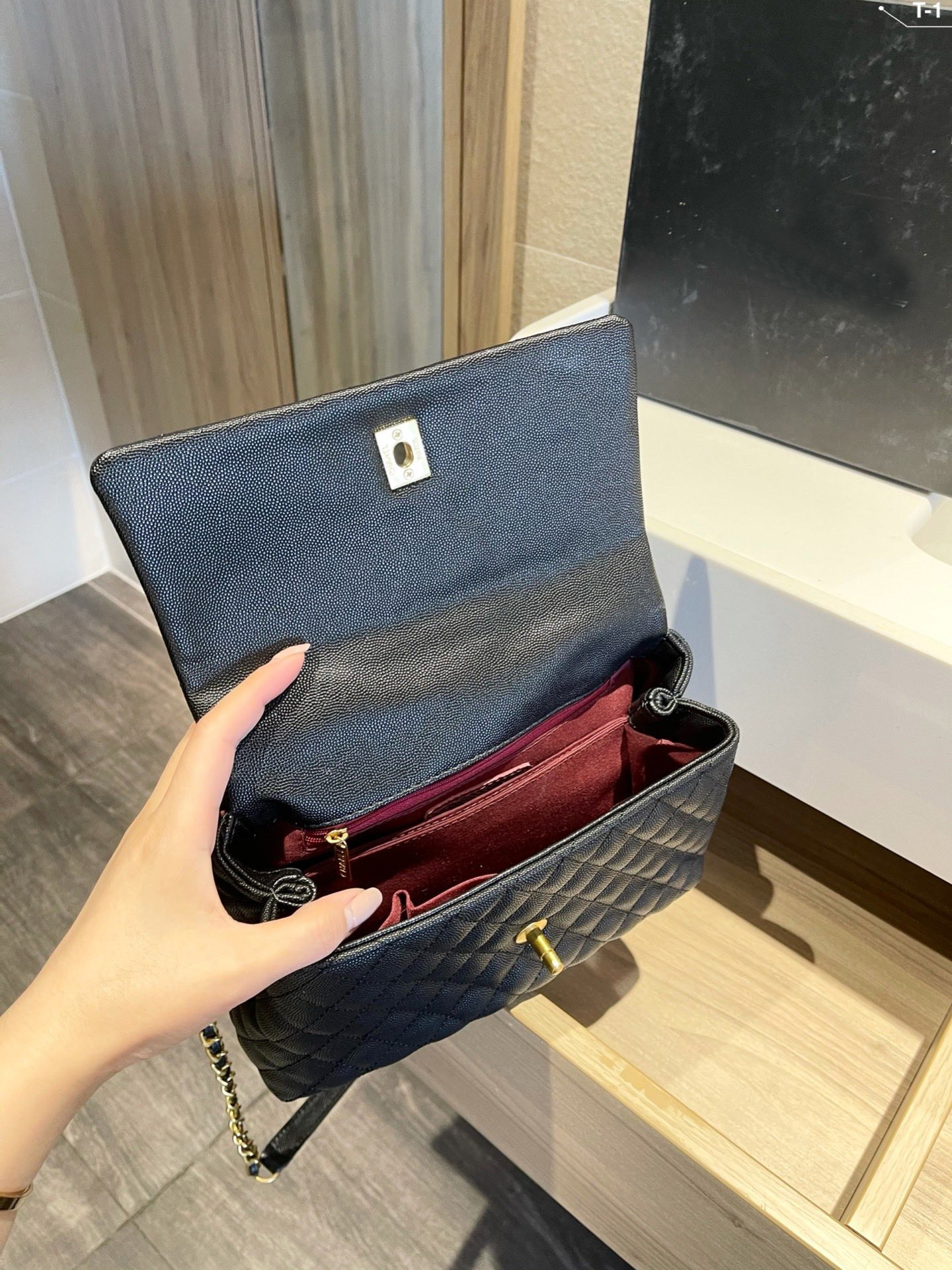 

High Quality Shoulder Bags Ladies Handbags Luxury Designer Fashion Women Real Leather Crossbody Gold Silver And Chain Wallet 25cm#19